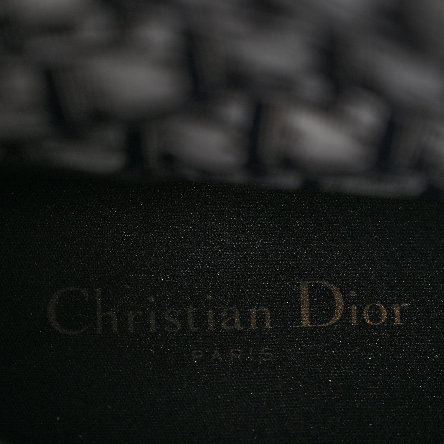 Christian Dior Rubber Diorunion Rain Boots 38 Black Military 8 of 9