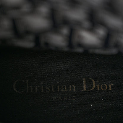 Christian Dior Rubber Diorunion Rain Boots 38 Black Military 8 of 9