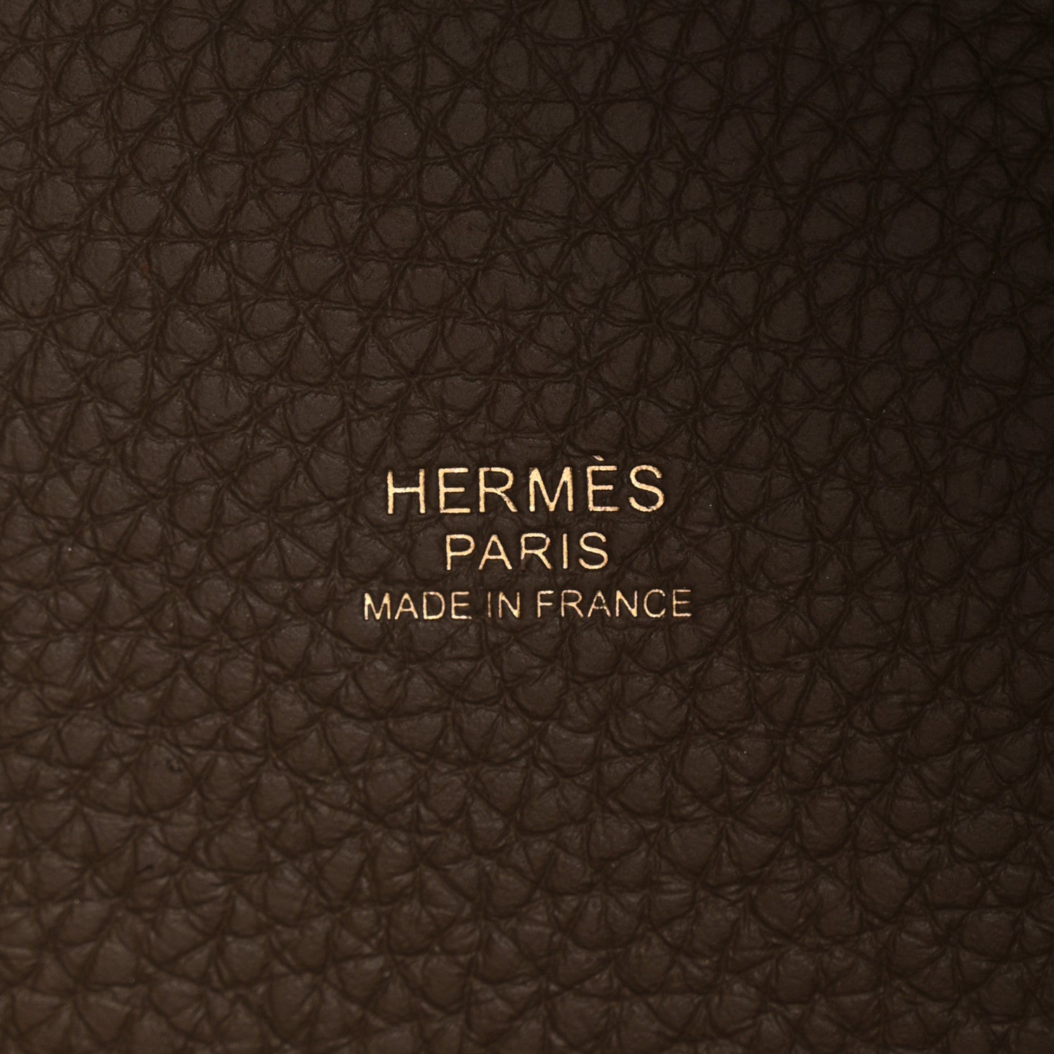 Hermes Taurillon Clemence Picotin Lock 22 MM Etoupe 6 of 10