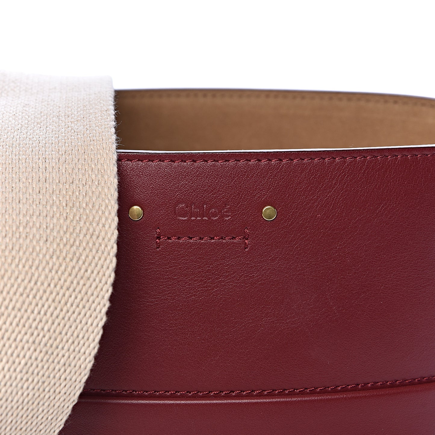 Smooth Calfskin Small Roy Bucket Bag Plum Purple