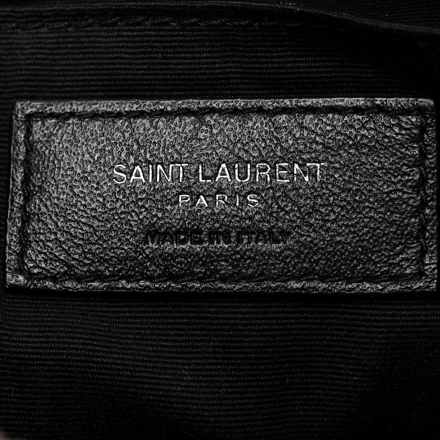 Calfskin Matelasse Monogram Lou Camera Bag Black