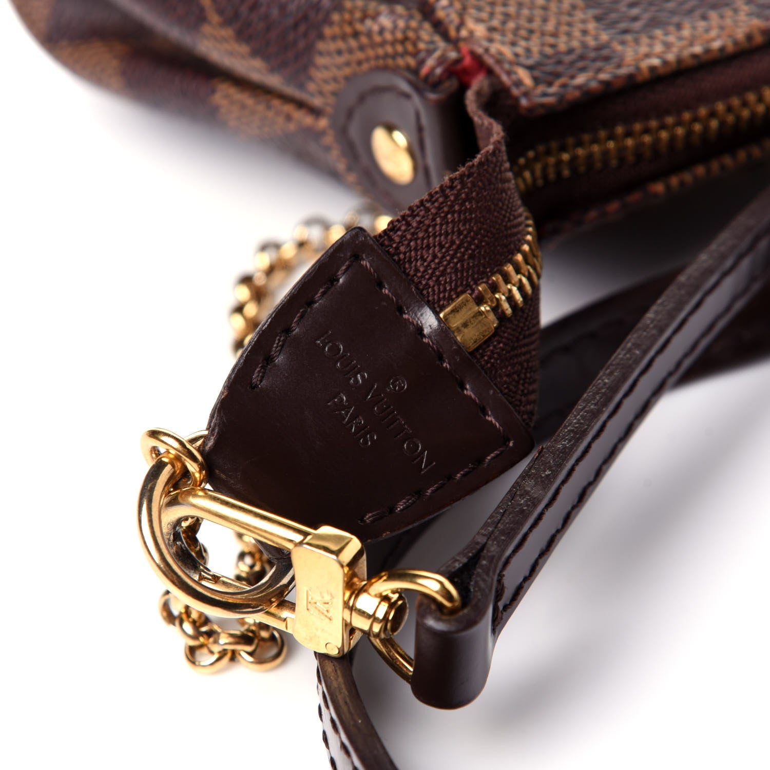 Louis Vuitton Damier Ebene Eva Clutch 6 of 14