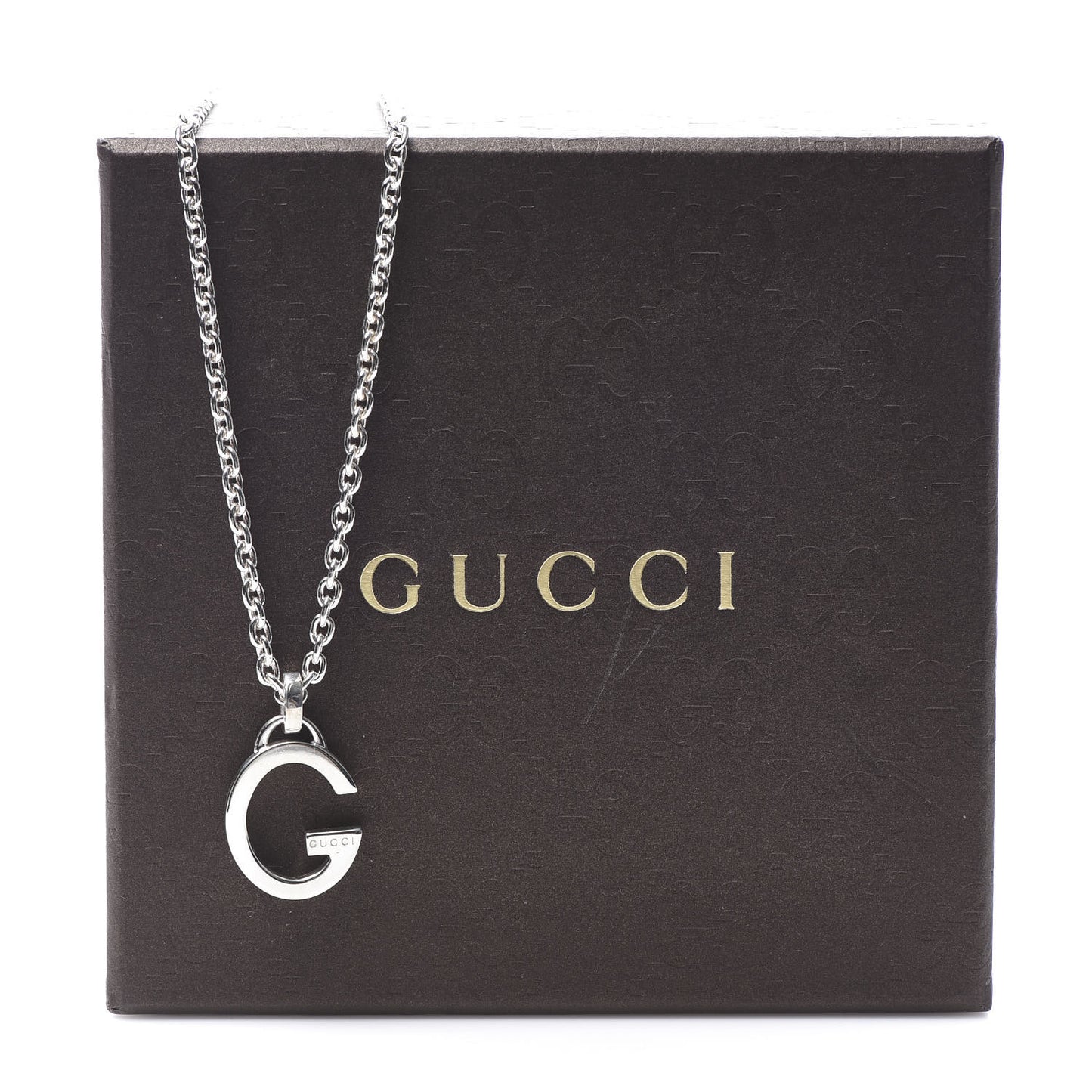 Sterling Silver Charlotte G Pendant Necklace