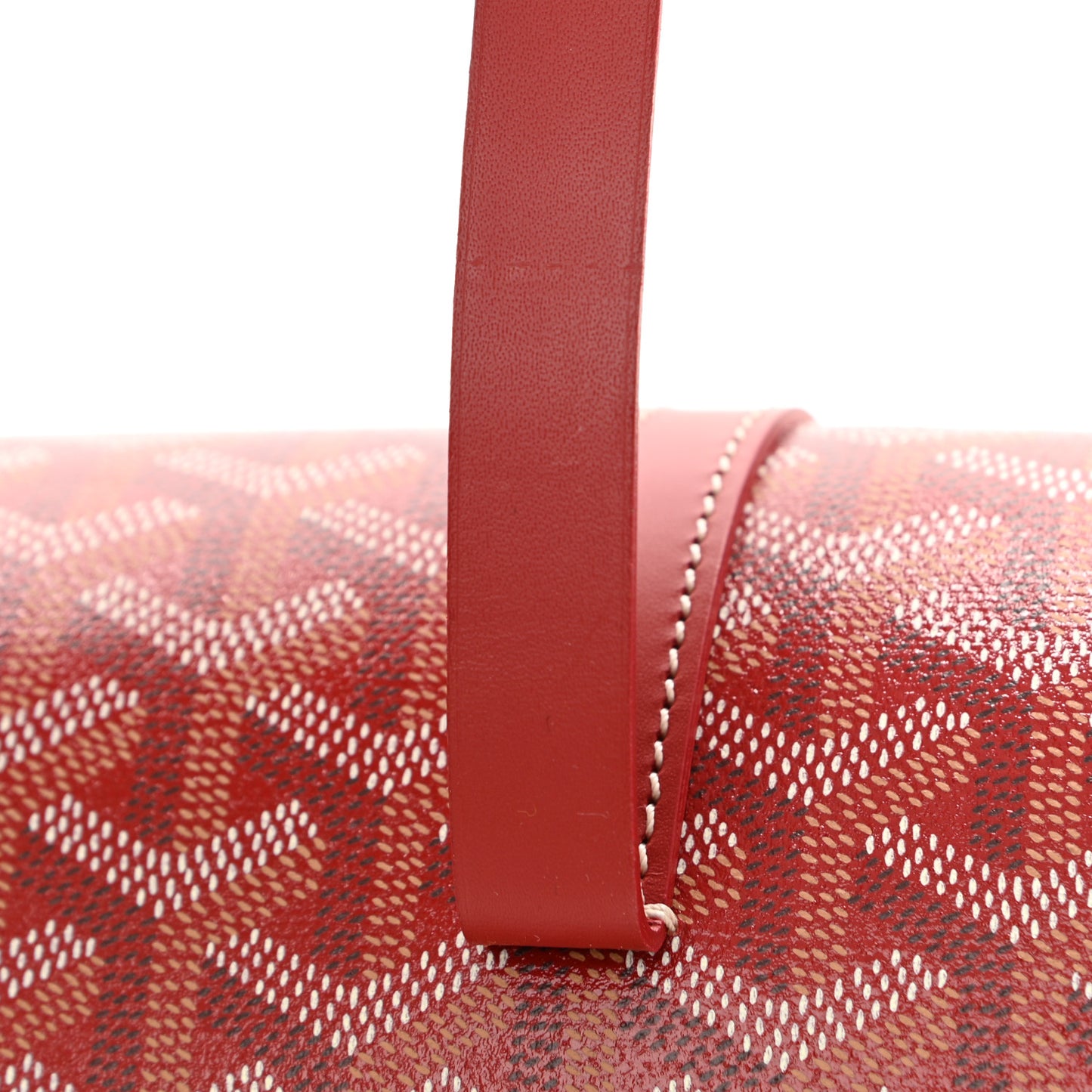 Goyardine Belvedere II PM Messenger Bag Red