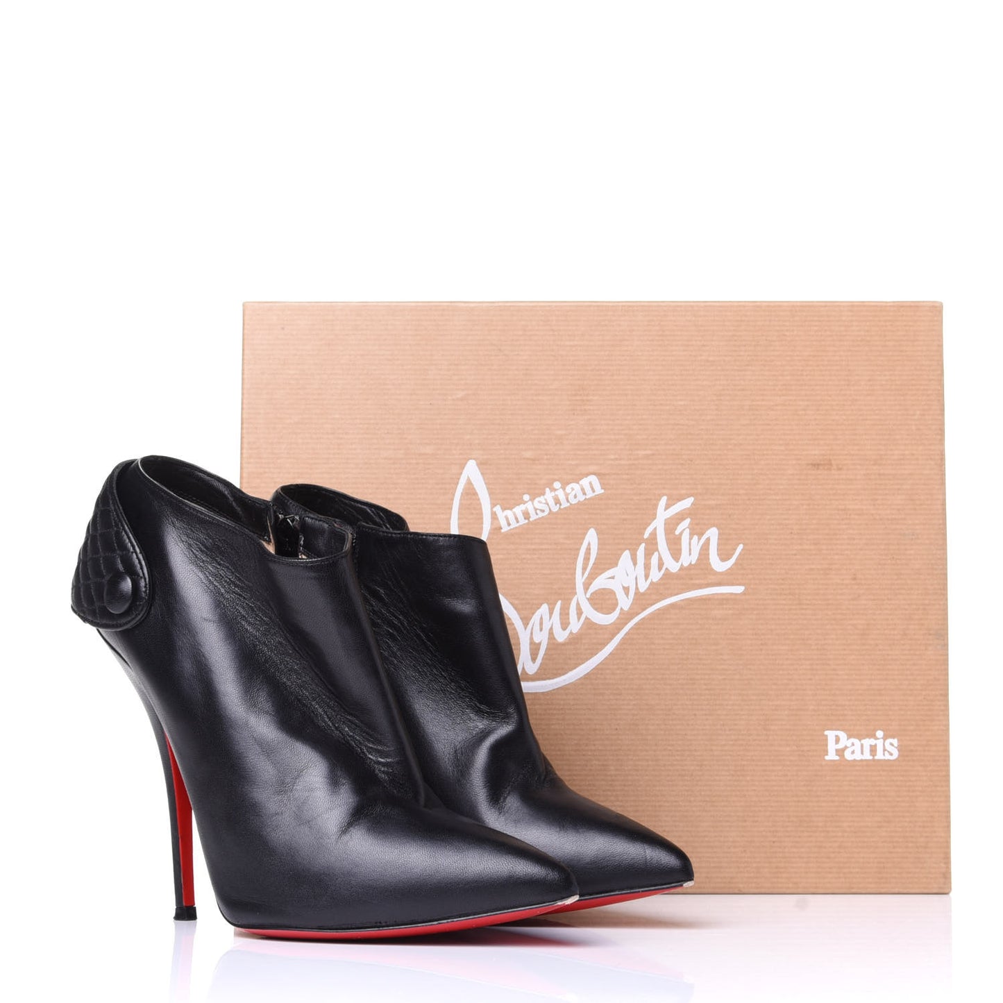 Nappa Huguette 120 Ankle Boots 39 Black