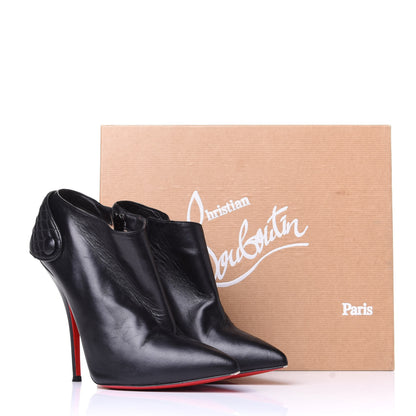 Christian Louboutin Nappa Huguette 120 Ankle Boots 39 Black 10 of 10
