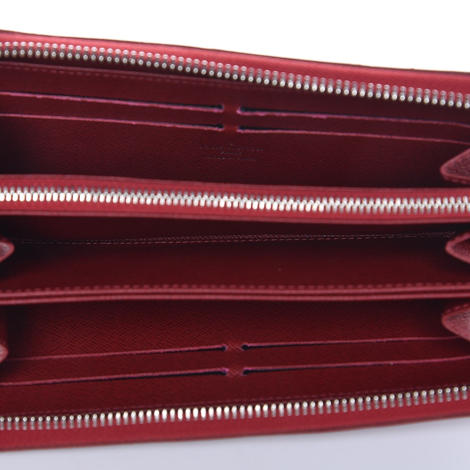 Louis Vuitton Epi Zippy Wallet Carmine 6 of 11