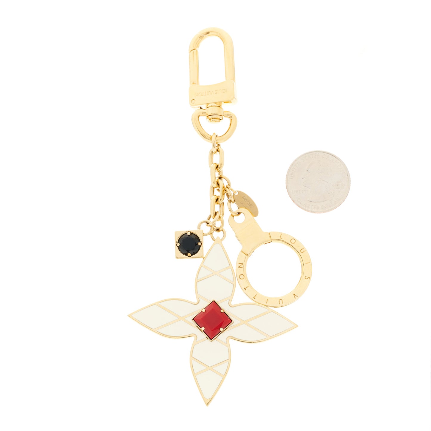Malletage Blossom Bag Charm Key Holder