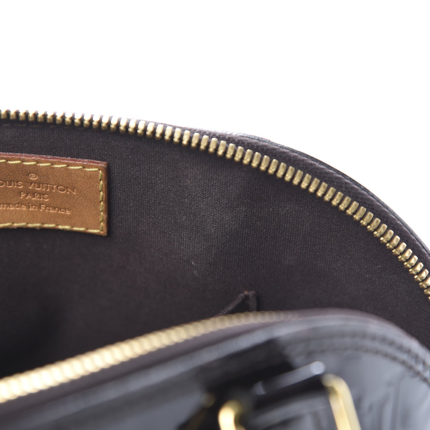 Louis Vuitton Vernis Alma BB Amarante 11 of 13