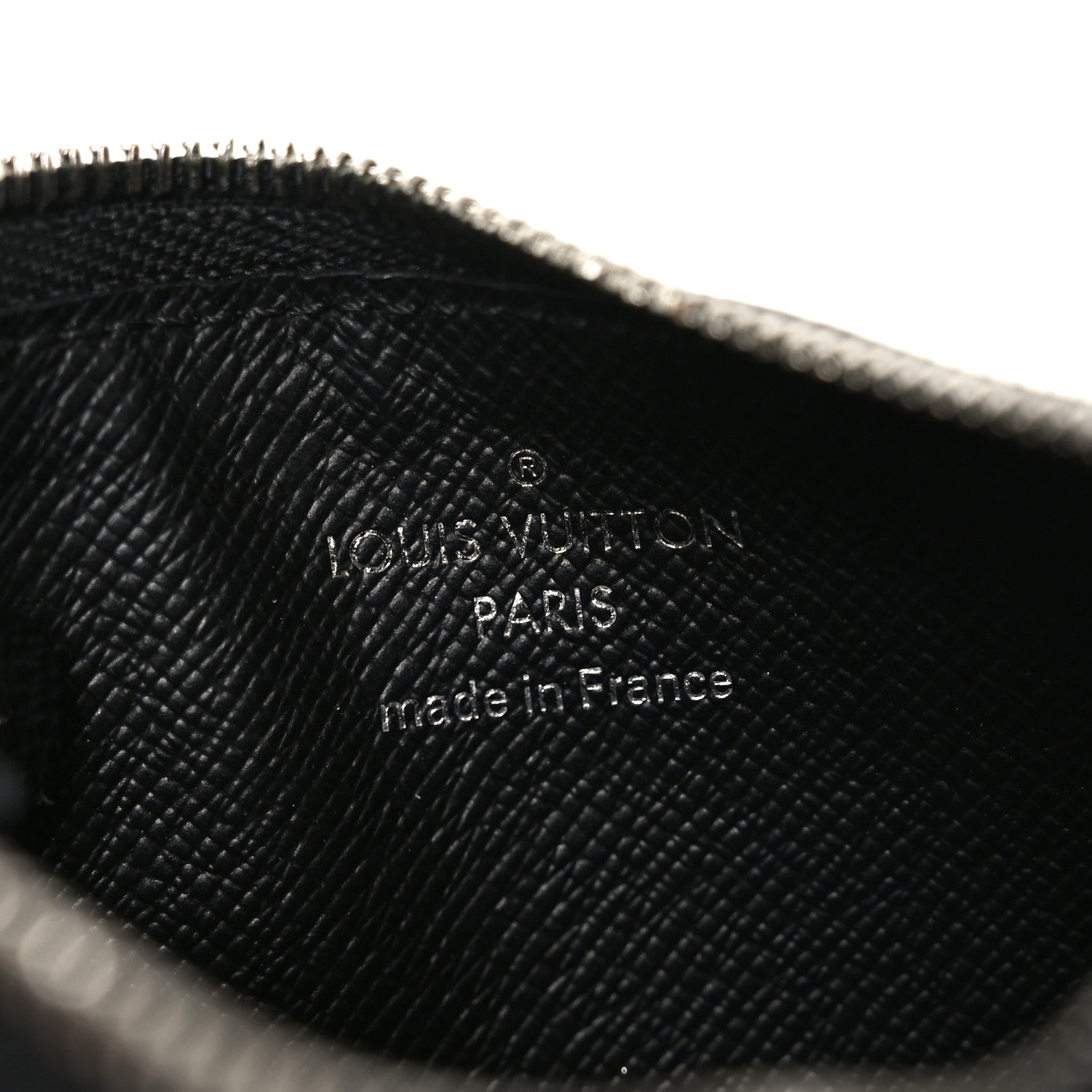 Louis Vuitton Epi Key Pouch Black 6 of 7