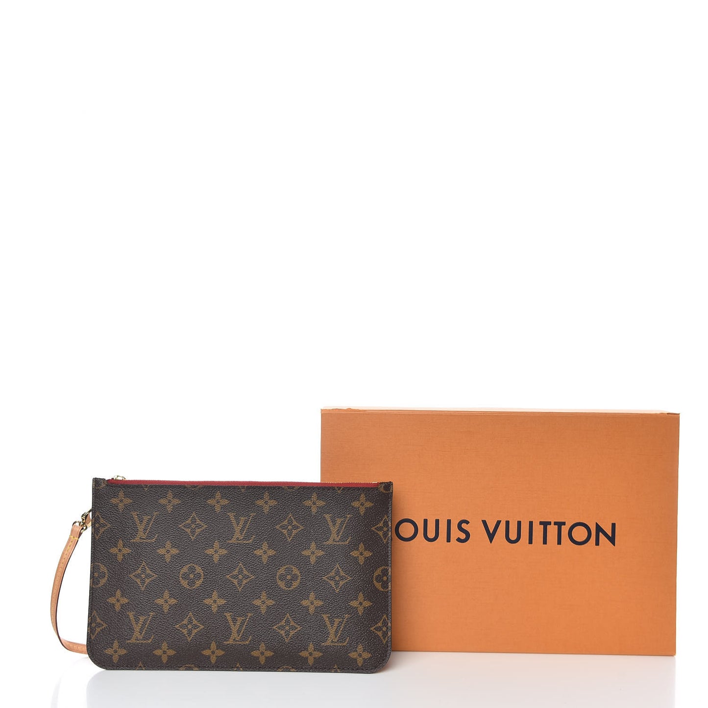 Monogram Neverfull MM GM Pochette Cherry