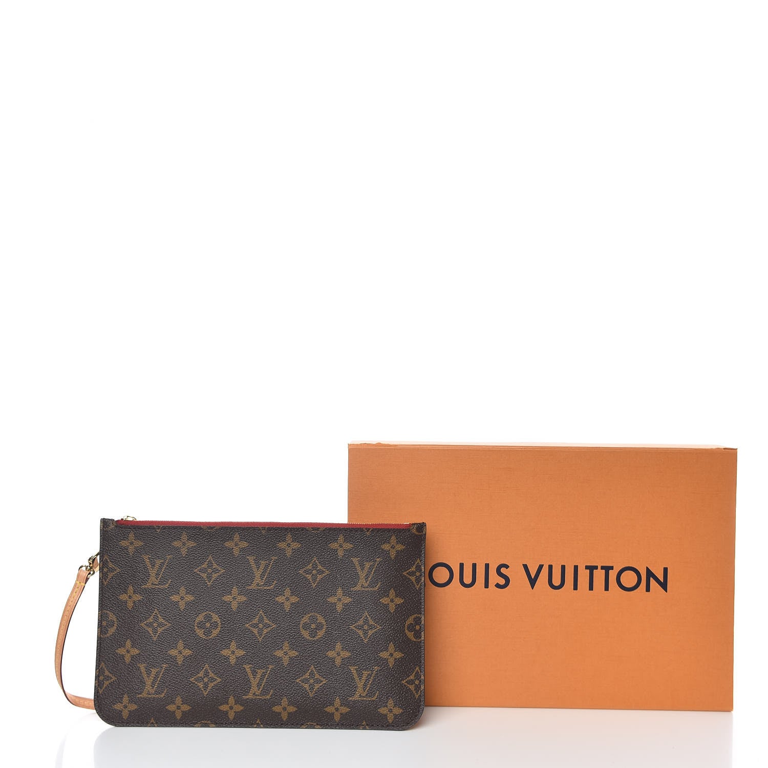 Louis Vuitton Monogram Neverfull MM GM Pochette Cherry 8 of 8