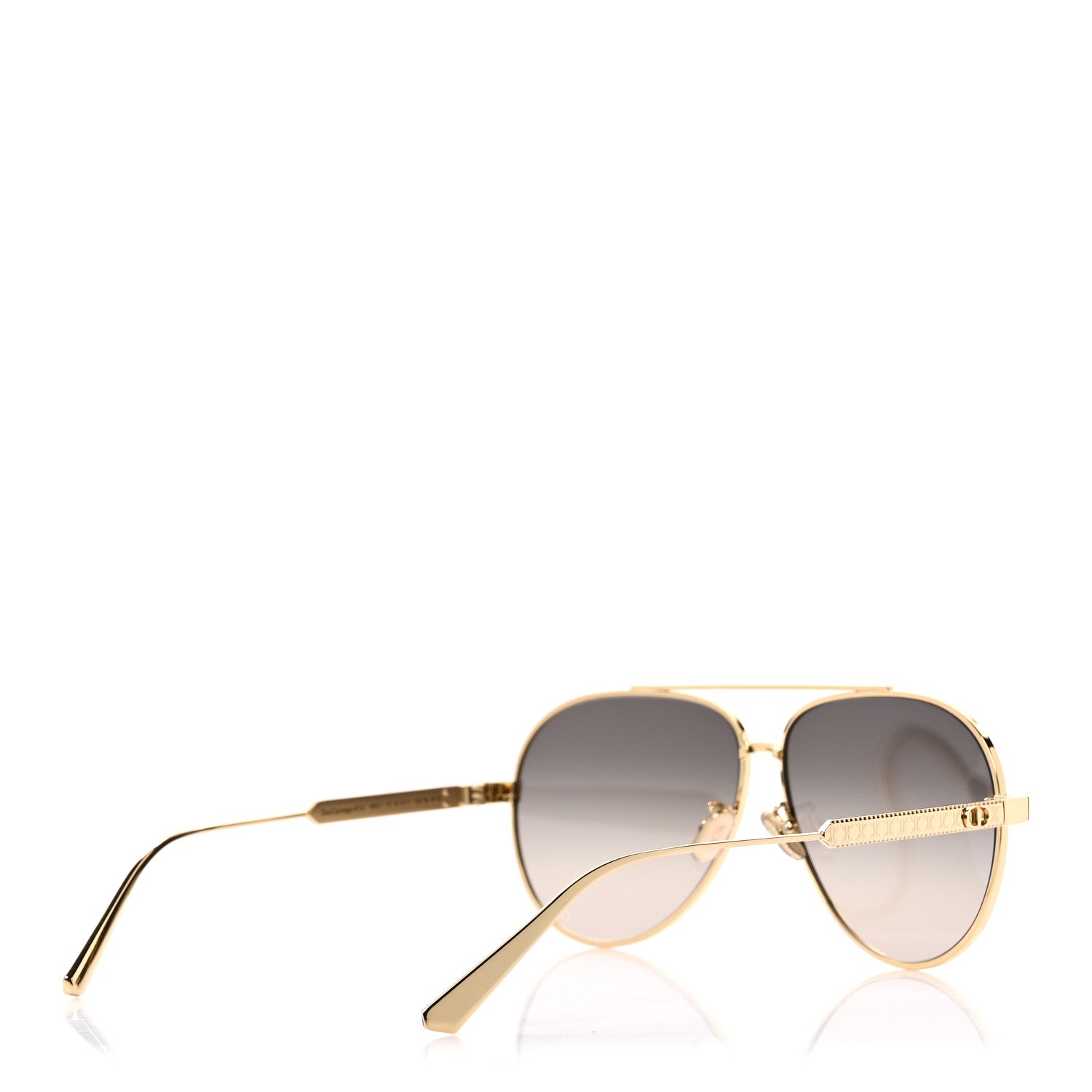 Christian Dior DiorCannage A1U Metal Sunglasses Gold 4 of 7