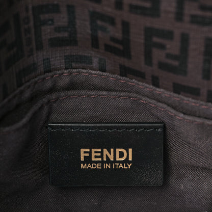 Fendi Zucchino Spalmati Forever Mini Mama Baguette Moro Black 5 of 8