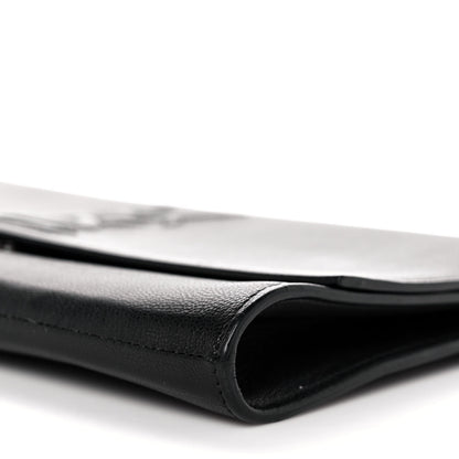 Saint Laurent Calfskin Monogram Small Belle De Jour Clutch Black 7 of 9