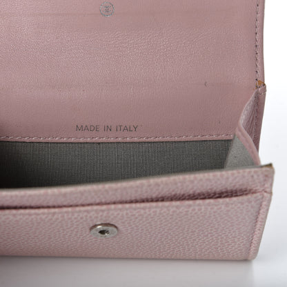 Chanel Caviar CC Timeless Card Holder Pink 7 of 9