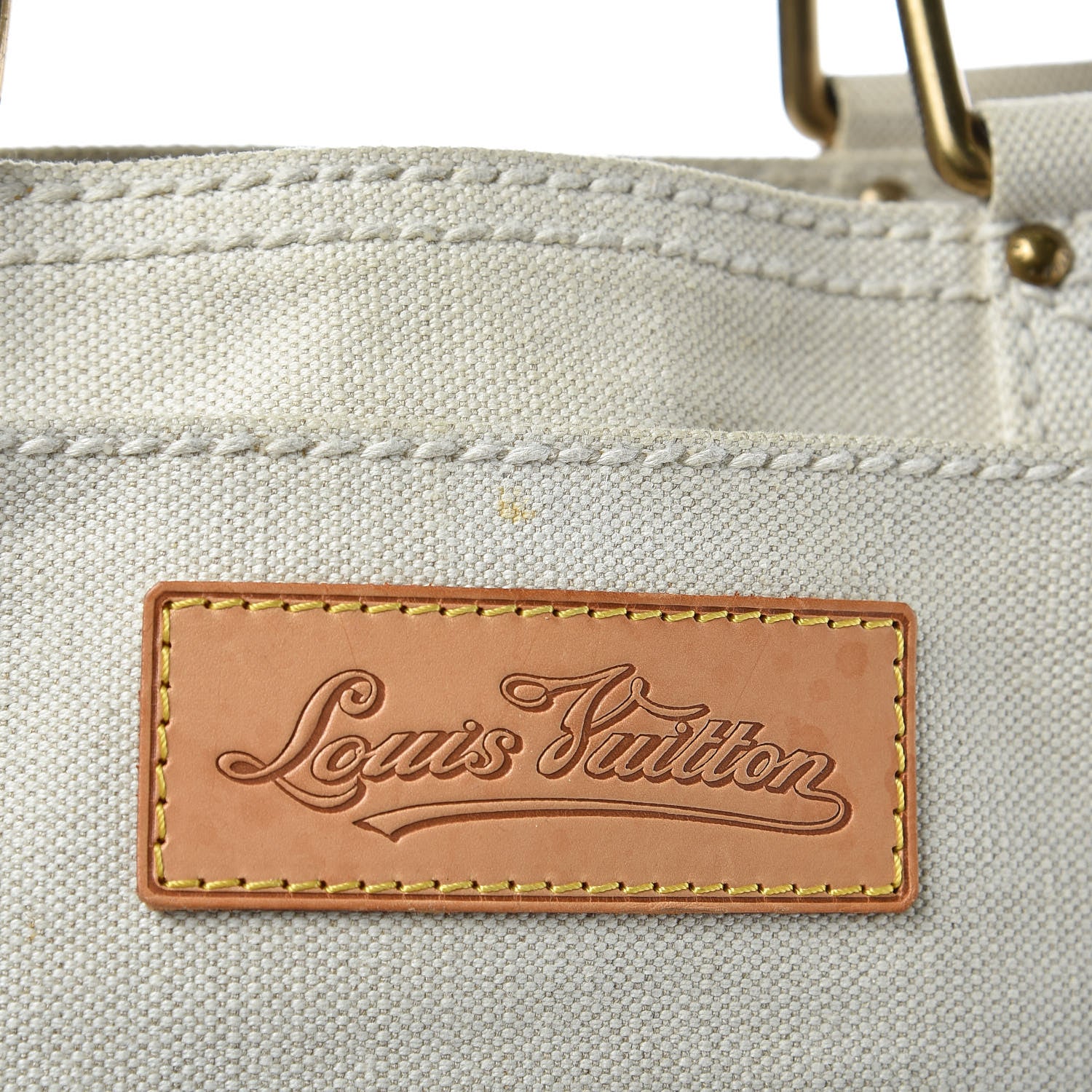 Louis Vuitton Toile Globe Shopper Cabas MM Blue 9 of 13