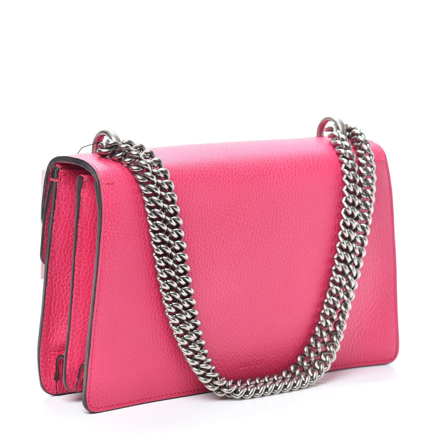 Dollar Calfskin Small Dionysus Shoulder Bag Box Pink