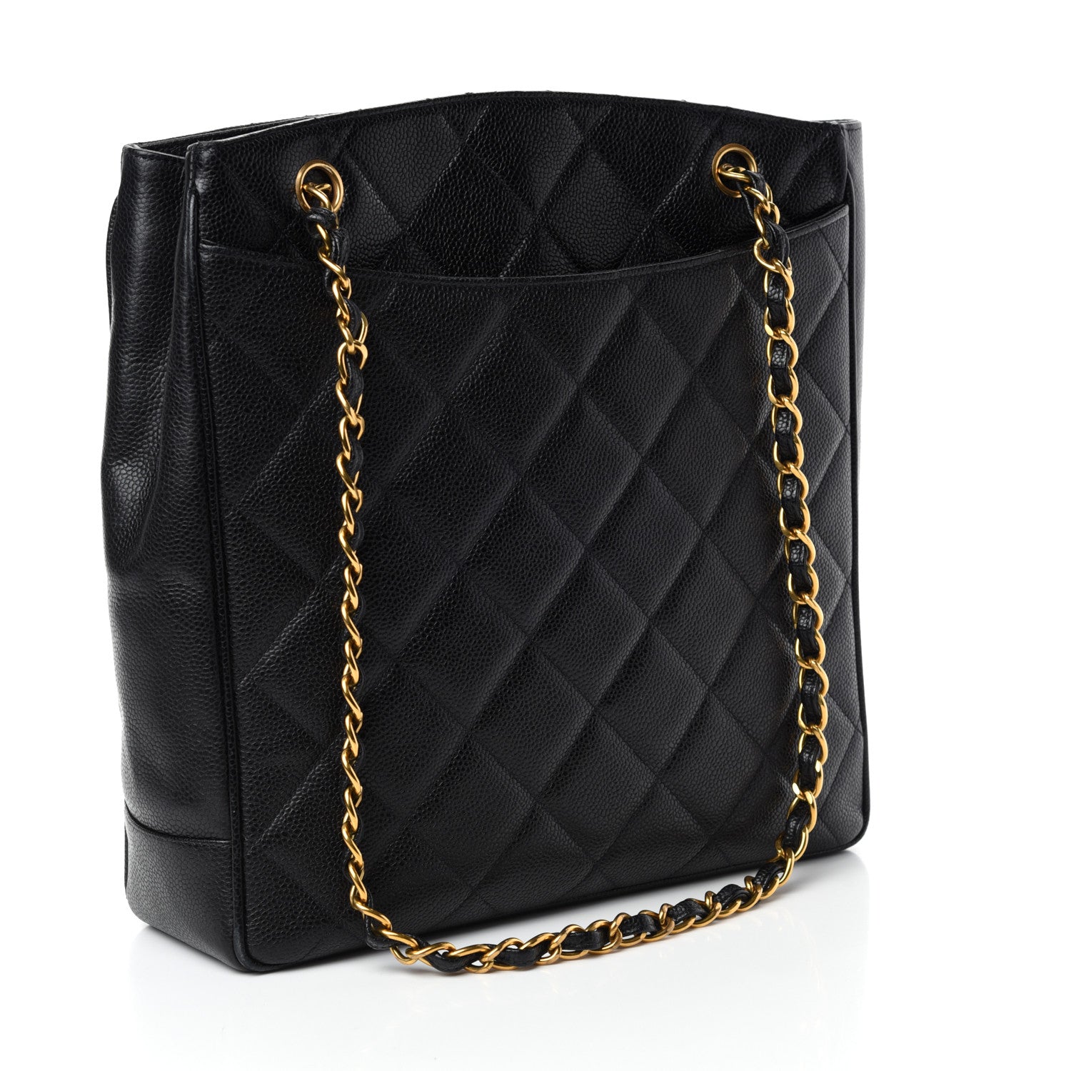Chanel Caviar Quilted Shoulder Bag Black 3 of 13