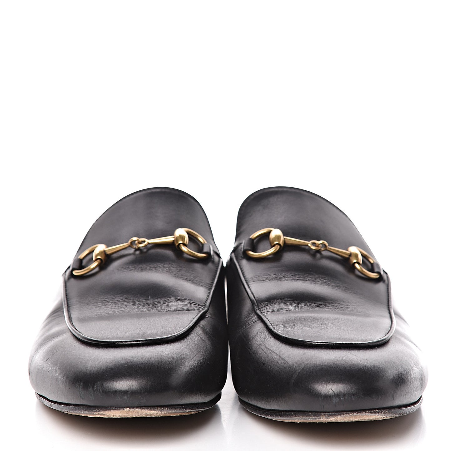 Calfskin Womens Princetown Slippers 39 Black