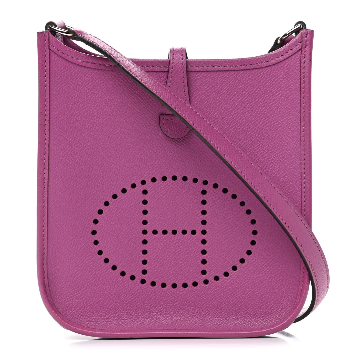 Hermes Epsom Evelyne TPM Cyclamen 1 of 4