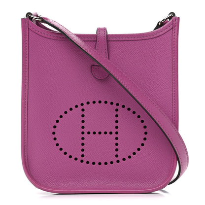 Hermes Epsom Evelyne TPM Cyclamen 1 of 4