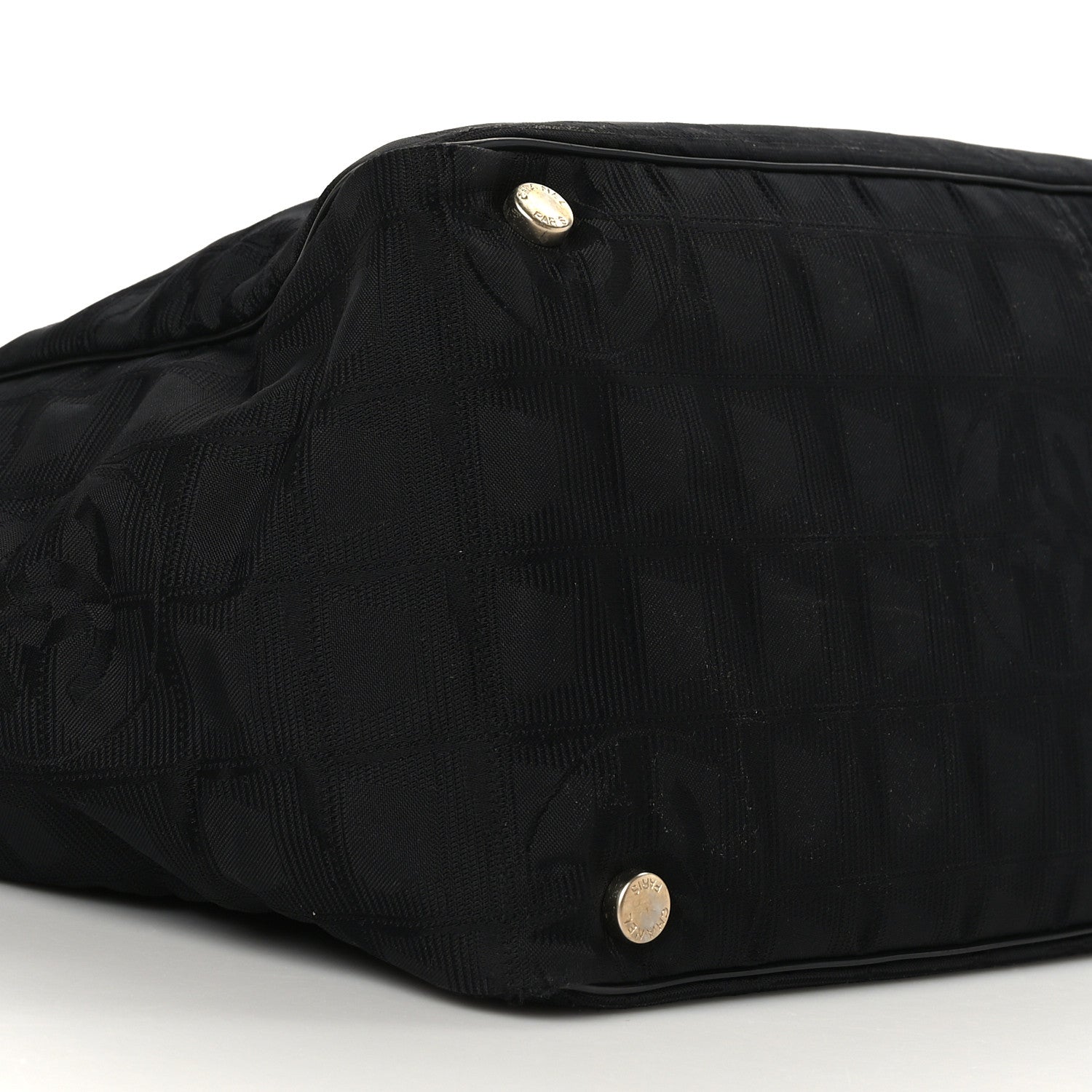 Chanel Nylon Medium Travel Tote Black 8 of 9