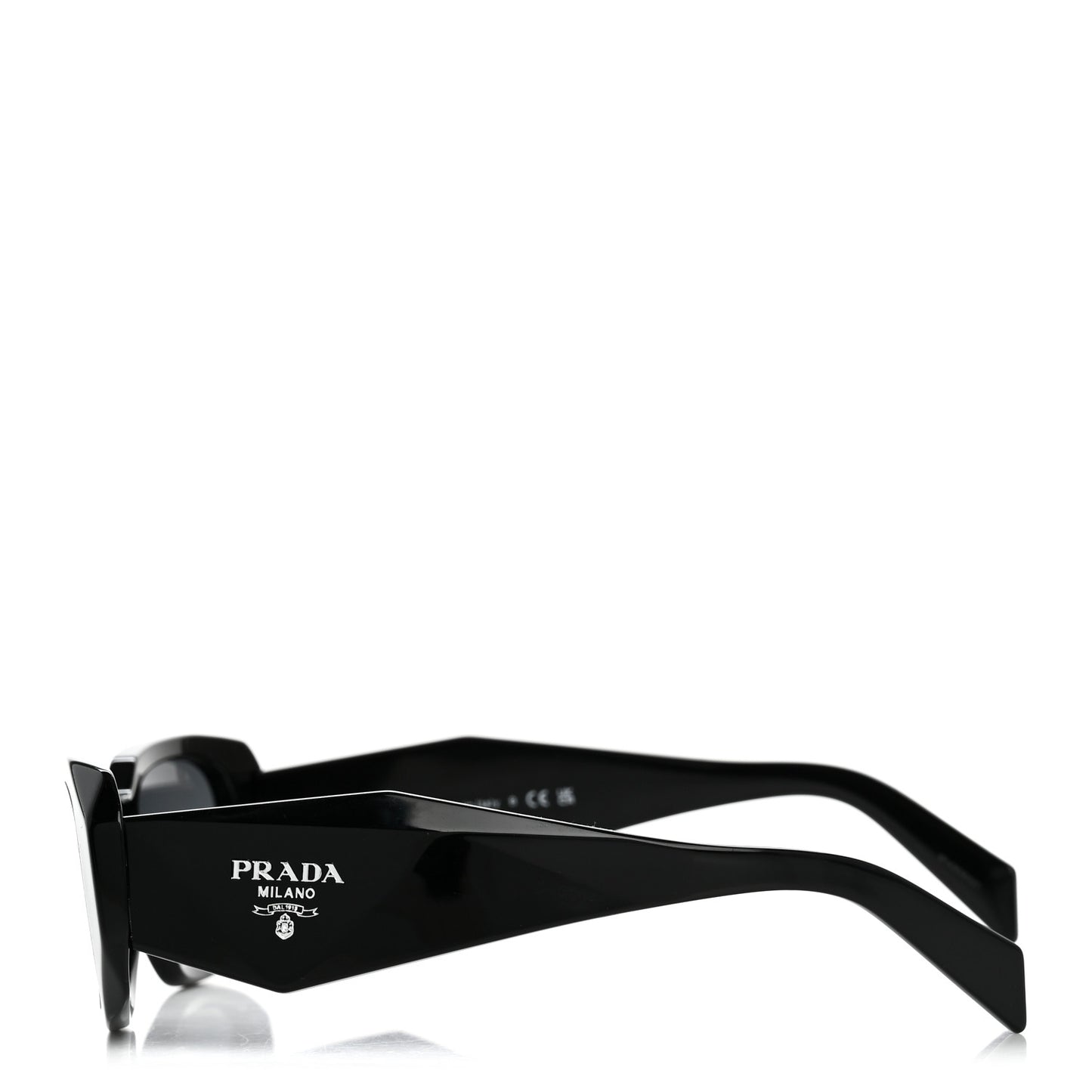 Acetate Symbole Sunglasses SPR 17W Black