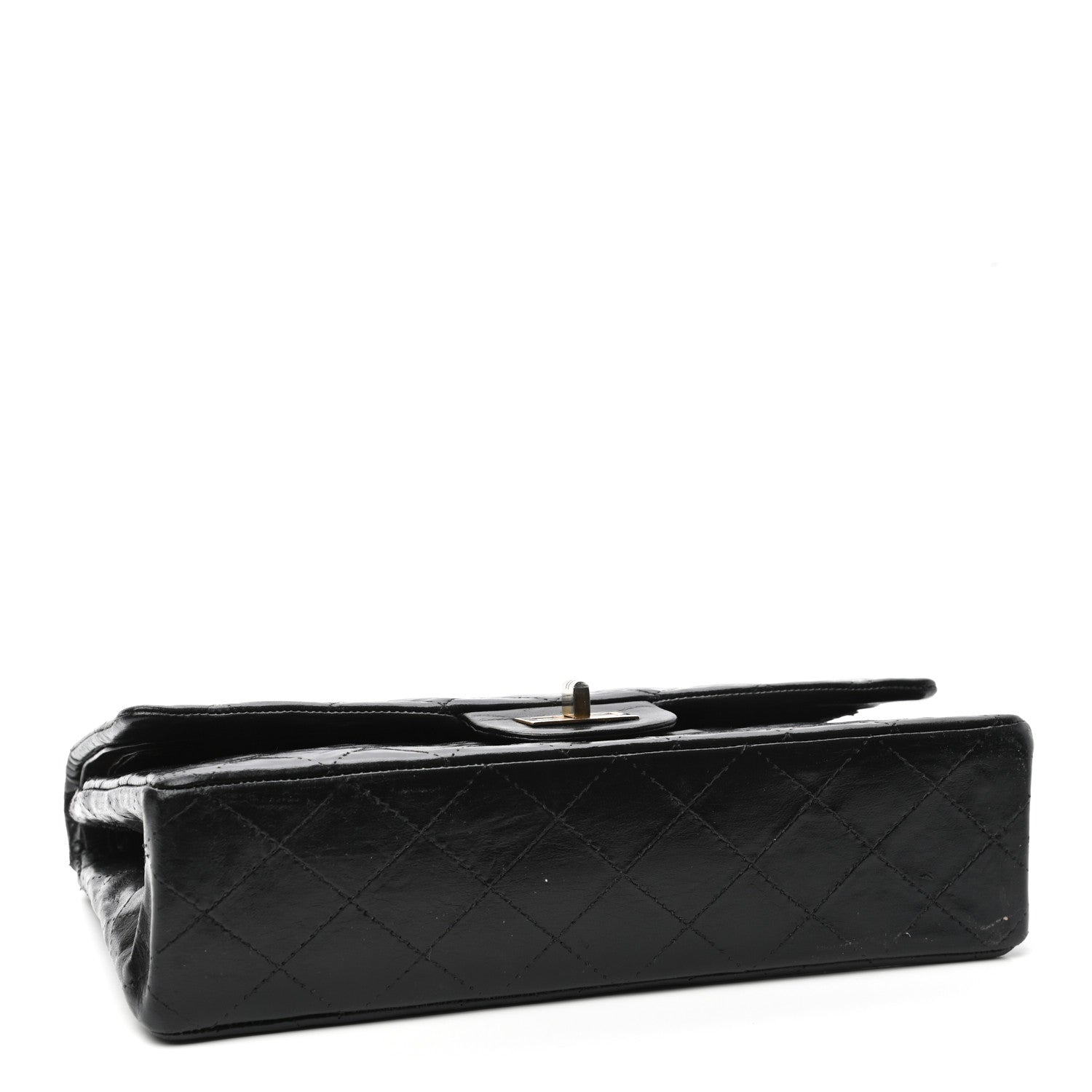 Chanel Aged Calfskin Quilted 2.55 Reissue 225 Flap Black 3 of 10