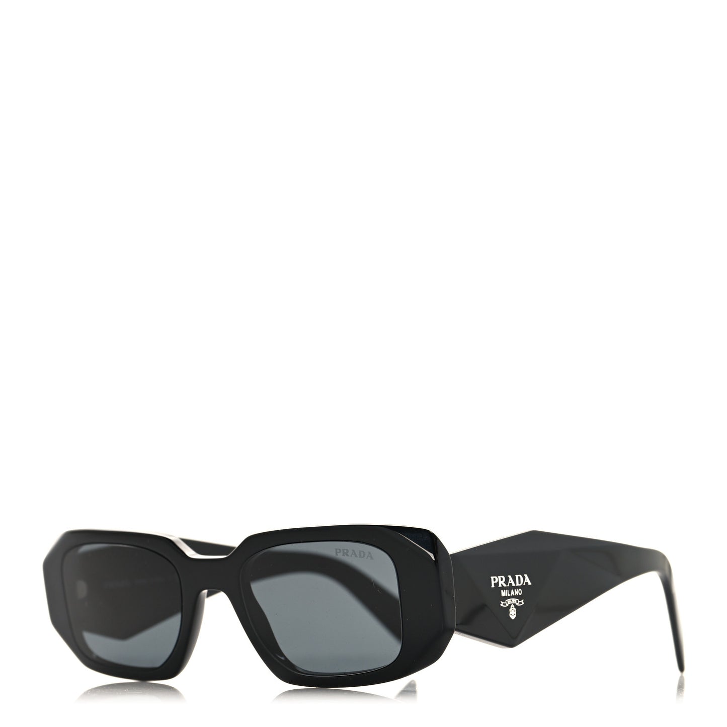 Acetate Symbole Sunglasses SPR 17W Black