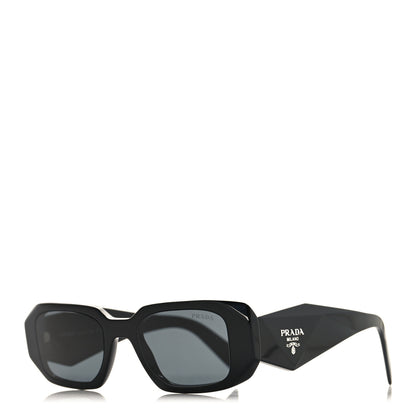 Prada Acetate Symbole Sunglasses SPR 17W Black 1 of 7