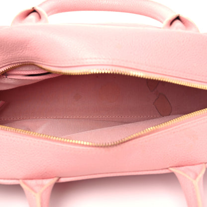 Chanel Caviar Quilted Small Bowler Pink 5 of 13