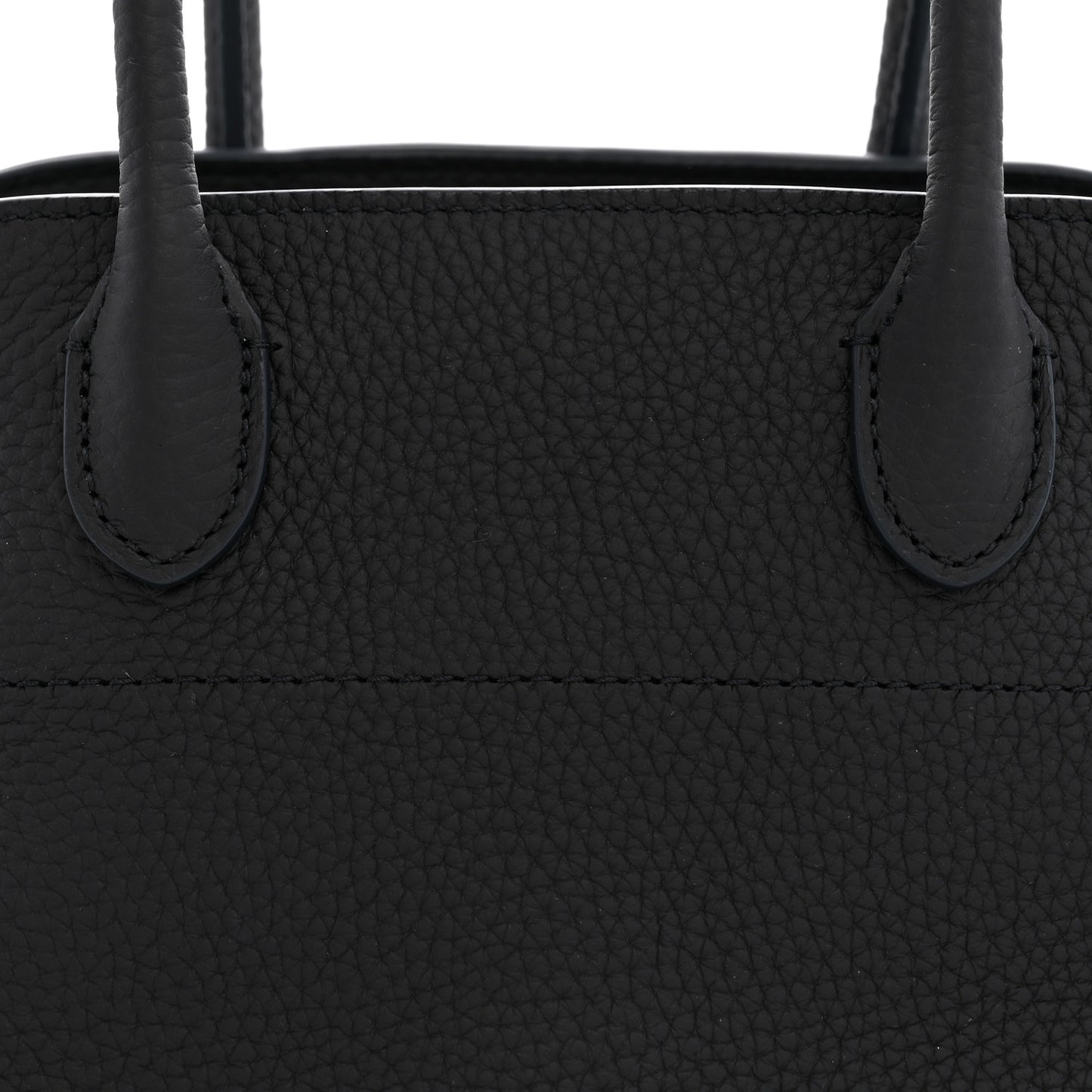 Grained Calfskin Soft Margaux 10 Bag Midnight