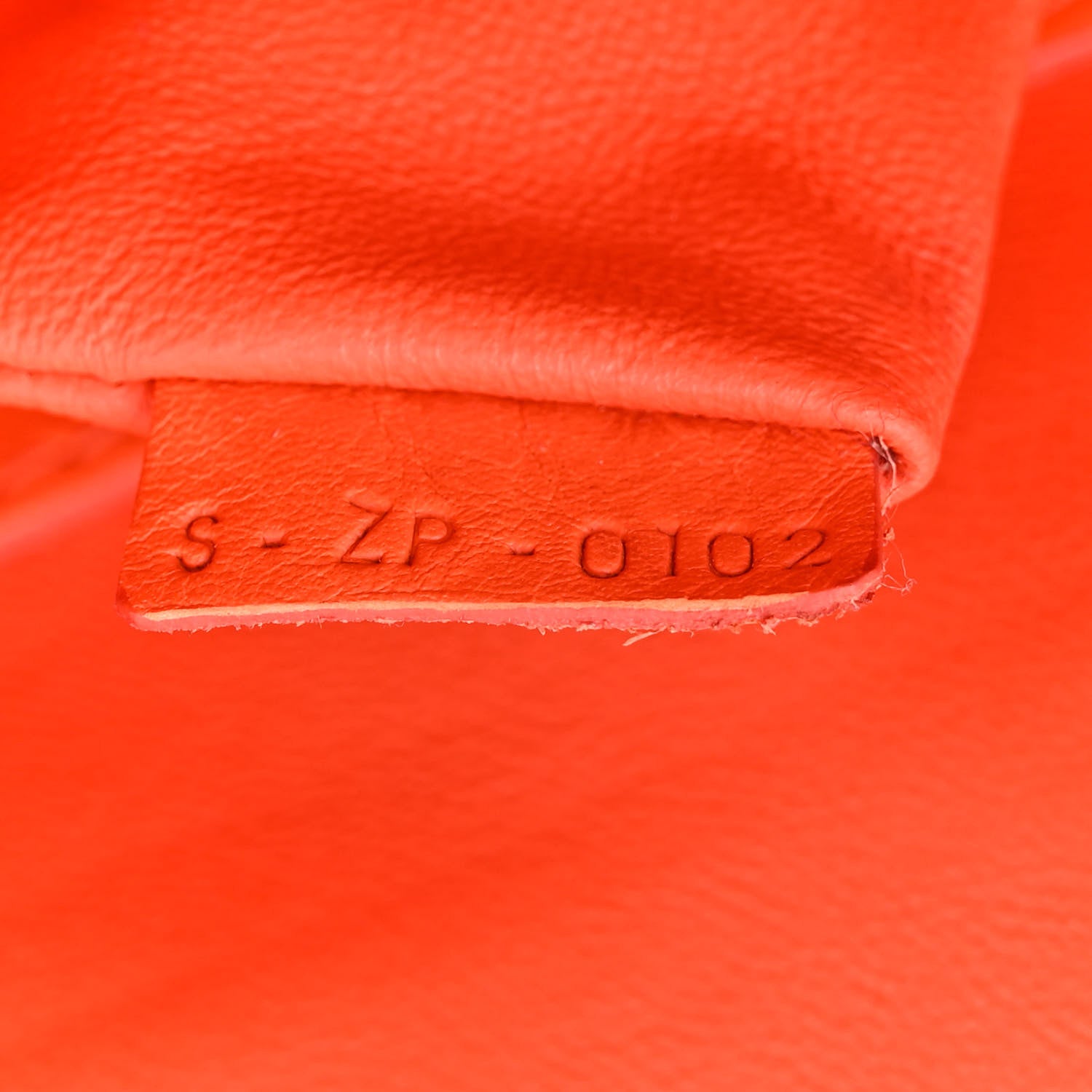 Celine Smooth Calfskin Mini Luggage Orange 7 of 24