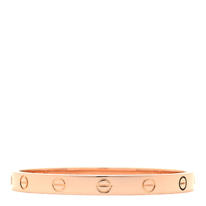 Cartier 18K Pink Gold LOVE Bracelet 16 1 of 7