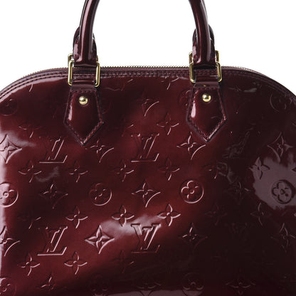 Louis Vuitton Vernis Alma PM Rouge Fauviste 12 of 12