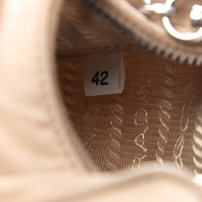 Prada Tessuto Nylon Saffiano Mini Re-Edition 2000 Shoulder Bag Cammeo 9 of 9