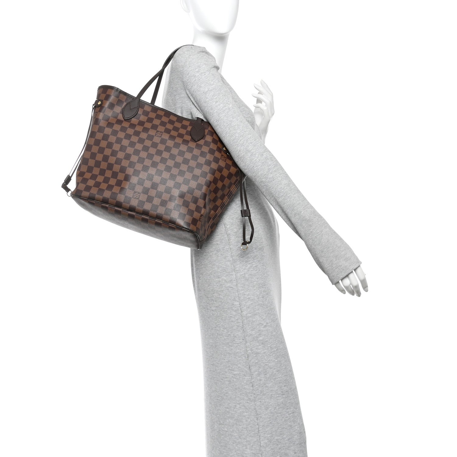 Louis Vuitton Damier Ebene Neo Neverfull MM 2 of 12
