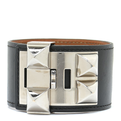 Hermes Box Collier de Chien CDC Bracelet L Black 2 of 9