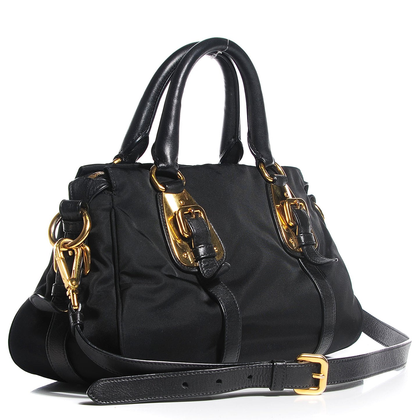 Tessuto Soft Calf Tote Nero Black