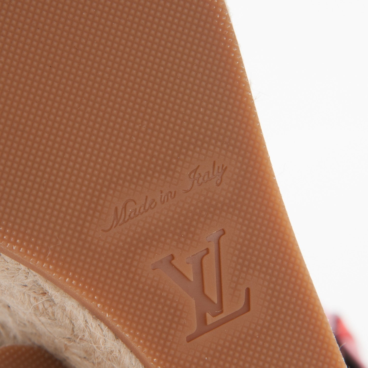 Louis Vuitton Monogram Jungle Dots Espadrille Wedge Sandal 38 Sugar Pink Poppy 6 of 6