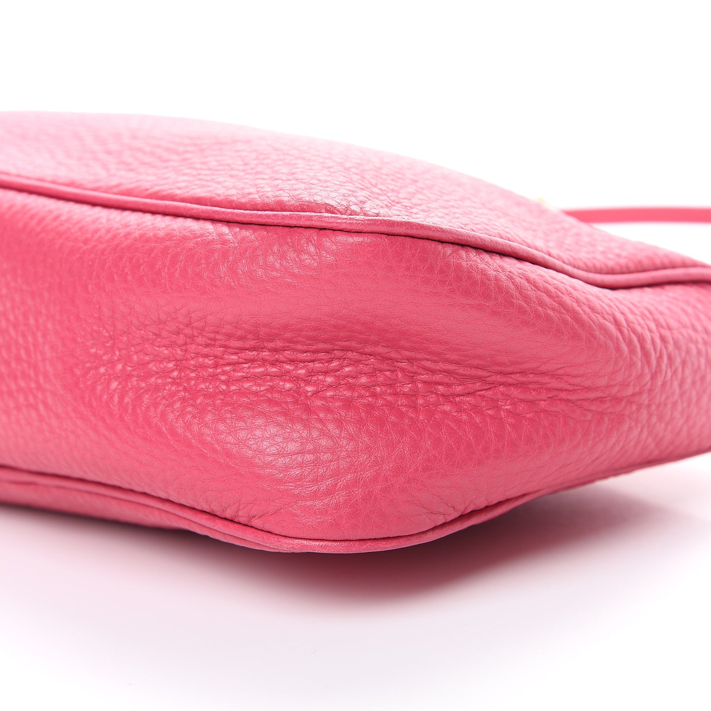 Vitello Daino Pochette Bag Peonia