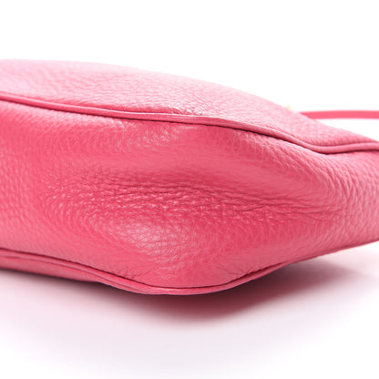 Prada Vitello Daino Pochette Bag Peonia 9 of 10