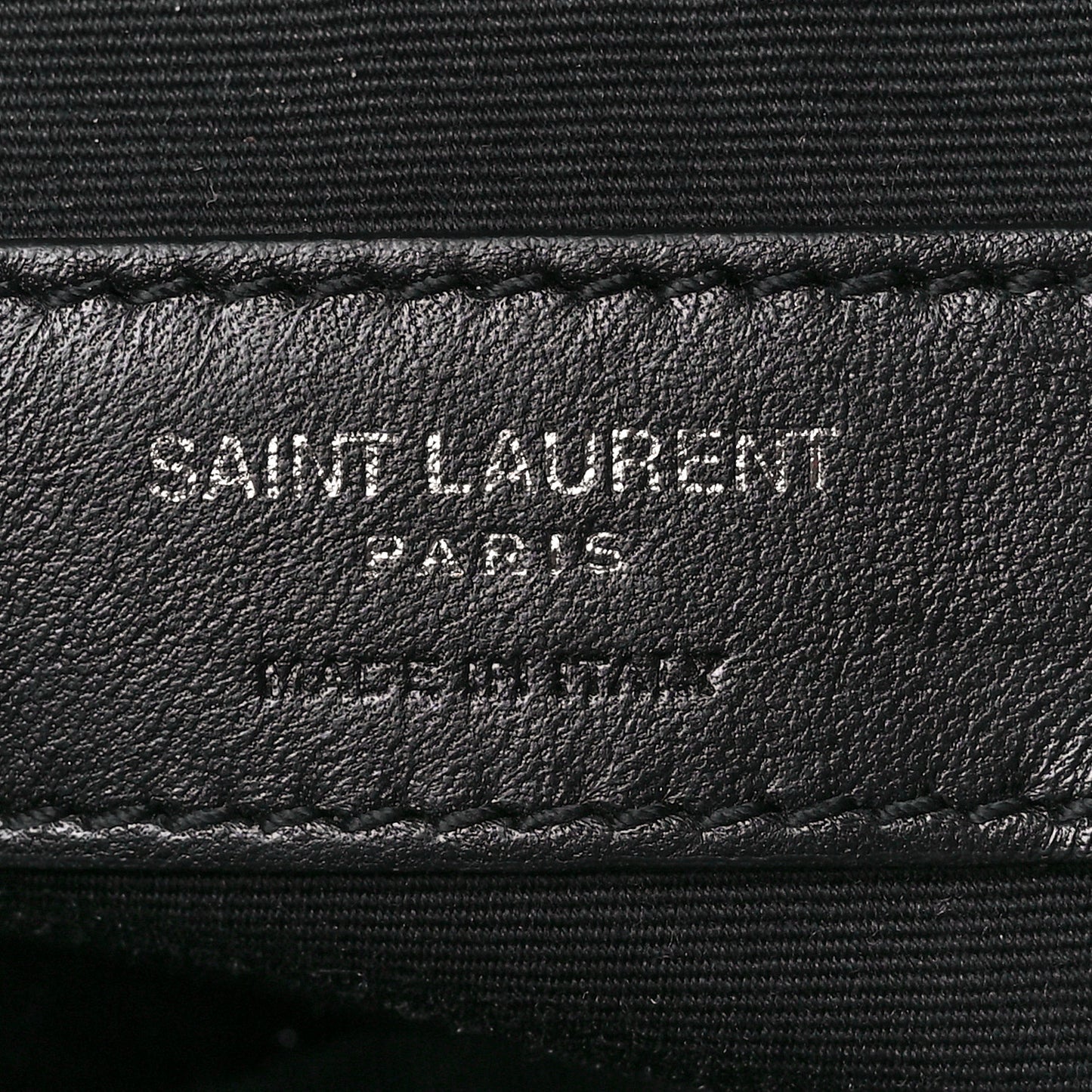 Calfskin Matelasse Monogram Lou Belt Bag Black