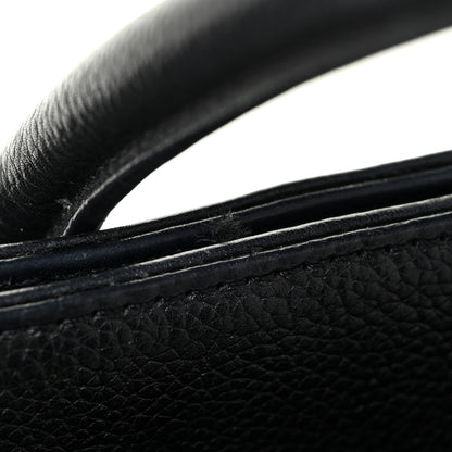 Chanel Calfskin Cerf Executive Shopper Tote Black 26 of 27