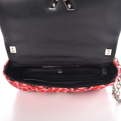 Louis Vuitton Canvas Patent Jungle Dots Malletage GO-14 PM Sugar Pink Poppy 5 of 7