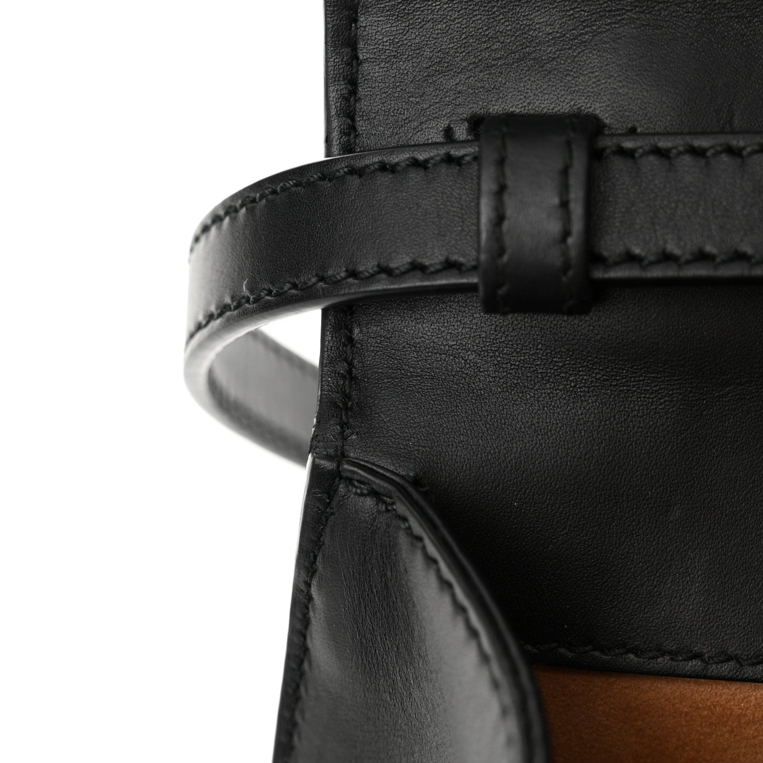 Gucci Calfskin Mini Sylvie Top Handle Bag Black 14 of 17
