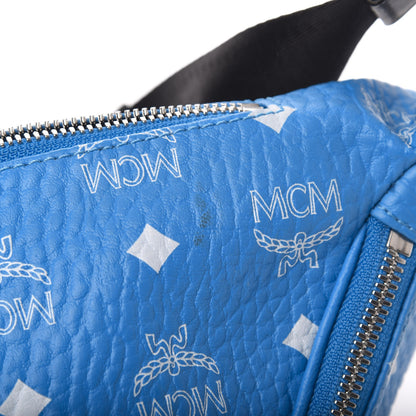 MCM Visetos Medium Fursten Belt Bag Blue 11 of 11