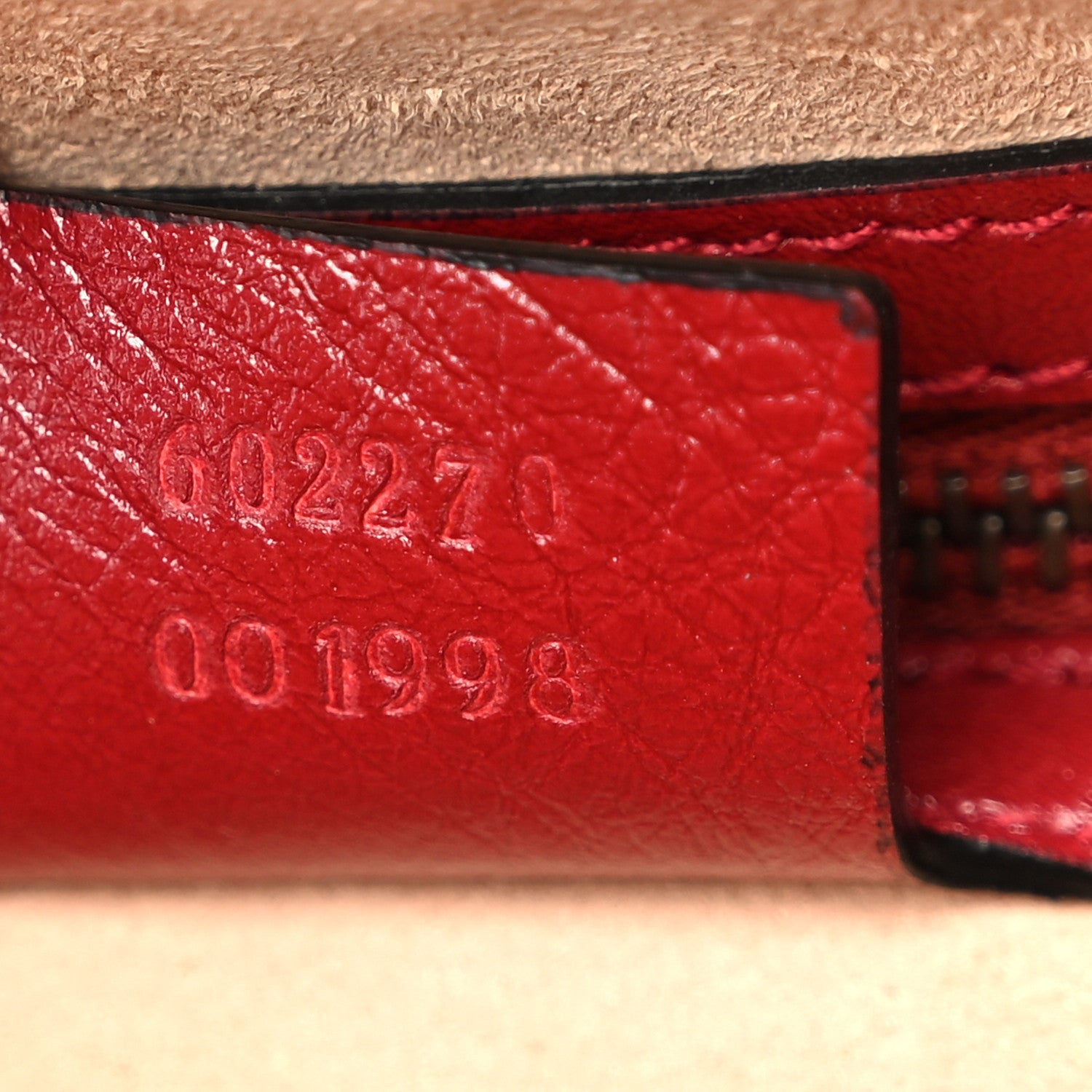 Gucci Vintage Effect Calfskin Matelasse Diagonal Small Torchon GG Marmont Bamboo Top Handle Shoulder Bag Black Romantic Cherry 7 of 11