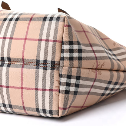 Burberry Haymarket Check Medium Salisbury Tote Camel 6 of 11